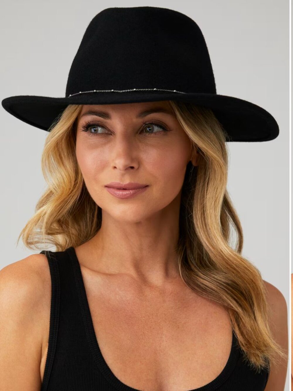 Van Palma NWT Bella Hat Wool Fedora Black Size S/M